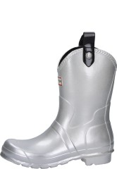 Short rubber boot Hunter ORIGINAL COWBOY BOOT ME silver Short rubber boot Hunter ORIGINAL COWBOY BOOT ME silver