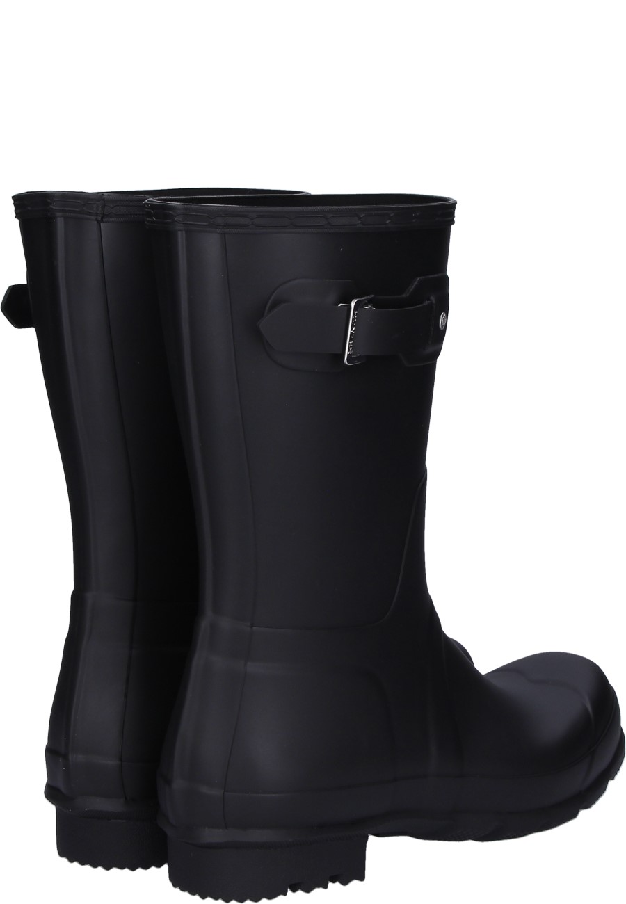 Hunter mens sales short wellington boots