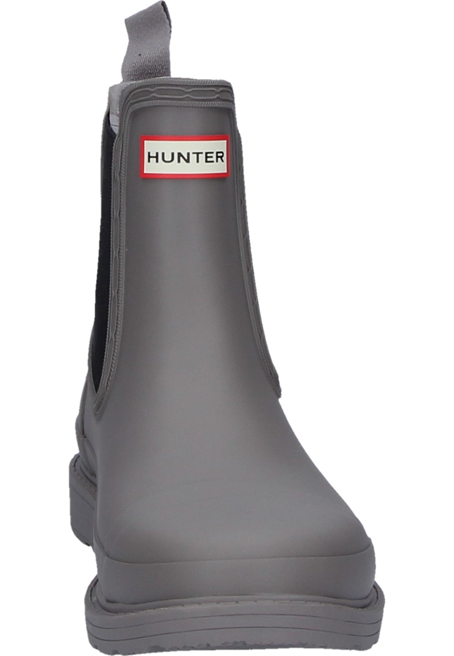 Hunter women s wellington ankle boot WOMENS COMMANDO CHELSEA BOOT grey heron