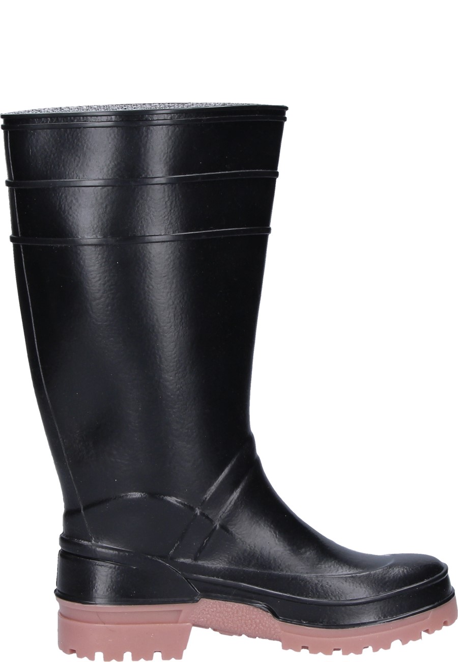 Albatros Nitrile Rubber Boots a high, black work boot to EN 347