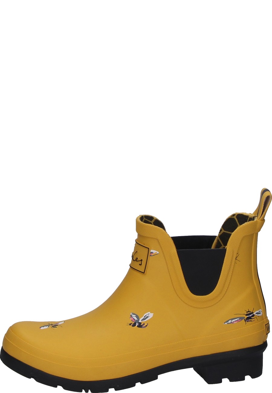 Summery rubber ankle boot WELLIBOB YELLOW BEES for women by Joules