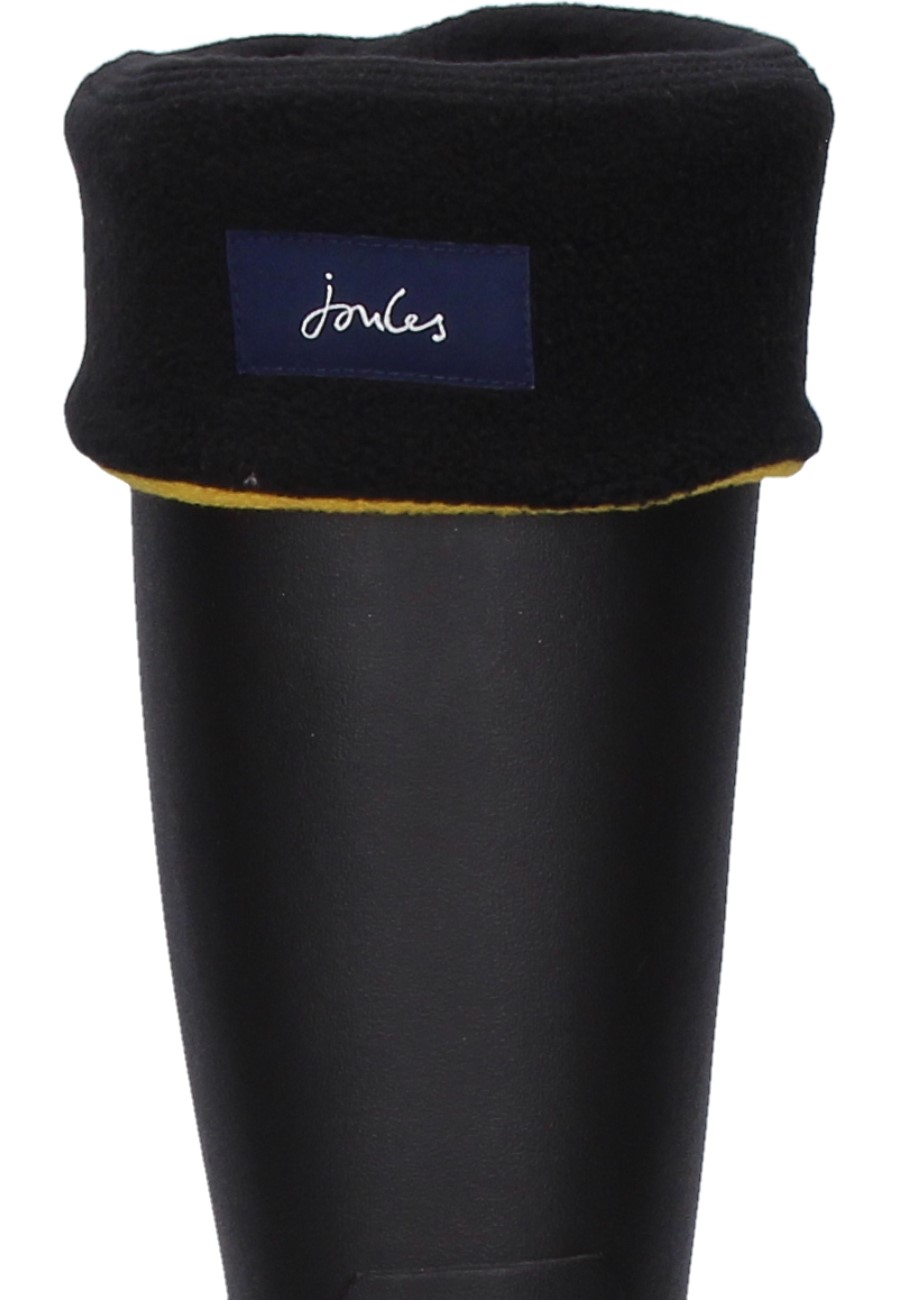 Cosy rubber boot socks WELTON black for women by Joules