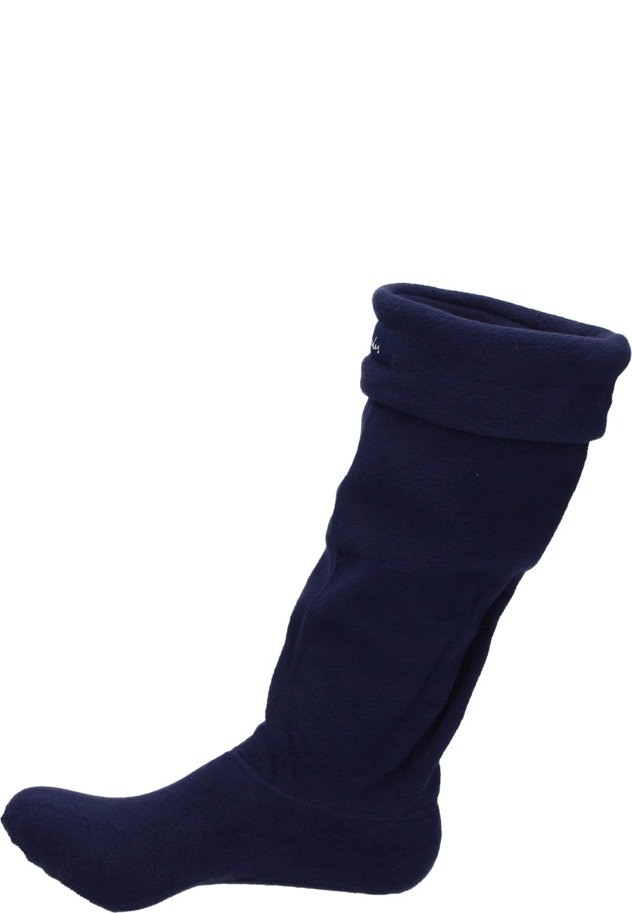Plump warm rubber boot socks WELTON french navy by Joules for women