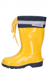 KIM Kids Wellies in yellow – boots for boys and girls with 3M Scotchlite reflec KIM Kids Wellies in yellow – boots for boys and girls with 3M Scotchlite reflec