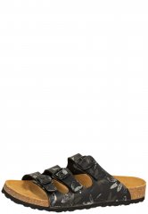 Women Slipper LICO Bioline Lady Leave black