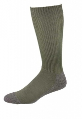 Long F2-Functional Socks in green by NORDPOL - a Virgin Wool/Cotton/Polyester blend