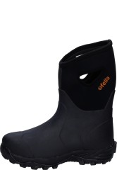 Mens rubber boots MAINWALKER MID BLACK NEW by Fella