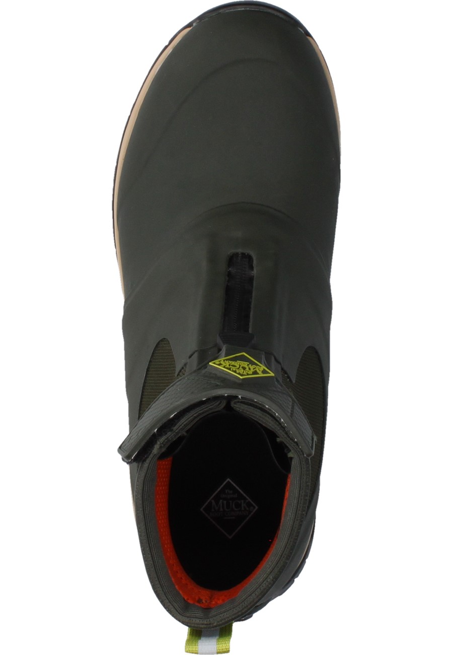 Sporty men's rubber ankle boots APEX ZIP | A trekking shoe under the ...