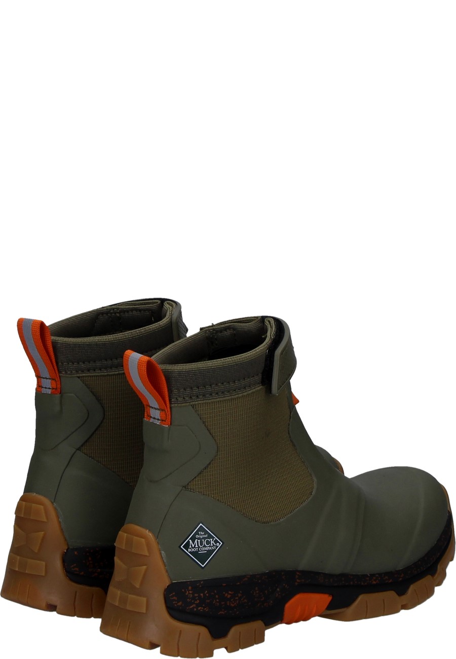 A fashionable and functional companion The rubber ankle boot Apex Mid