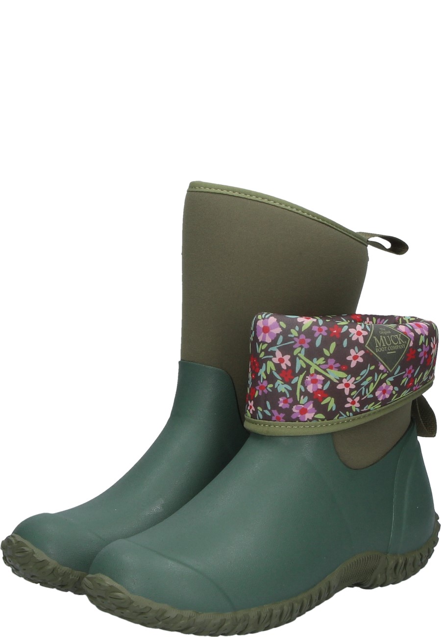 Women's short rubber boots MUCKSTER MID II Muckboot - Main Image