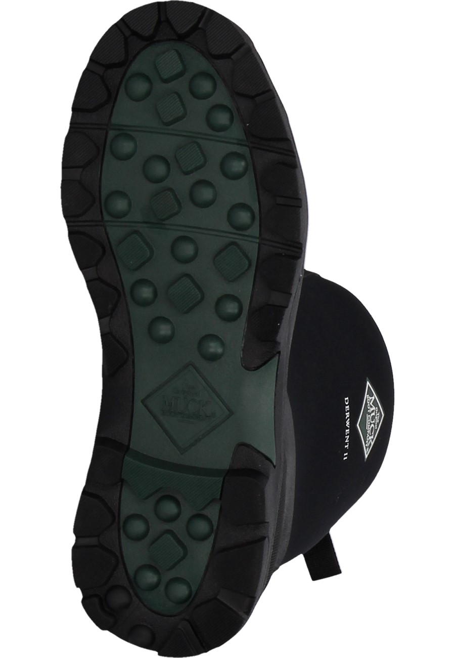 Robust men's rubber boots Derwent II black by Muckboots