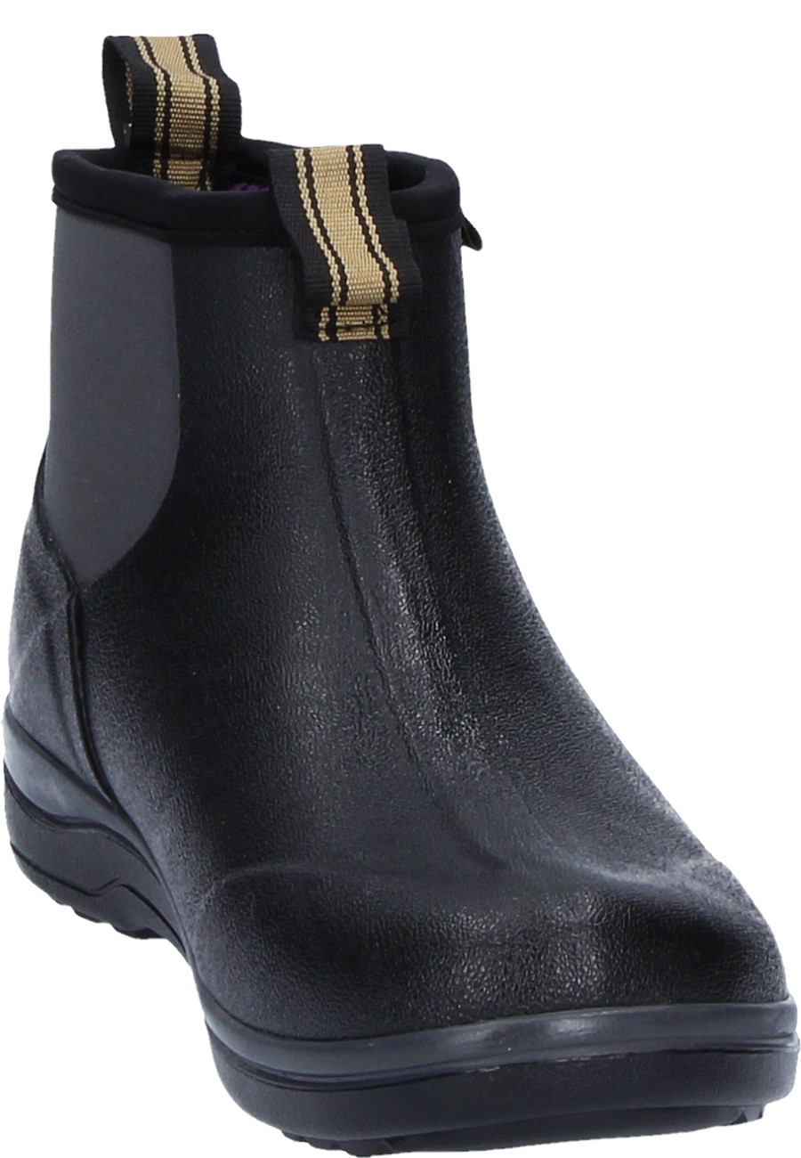 MUDS STAY COOL WOMEN'S 6 black rubber ankle boots by Noble Outfitters