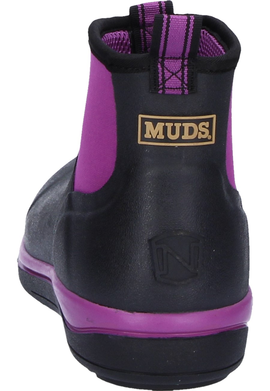 MUDS STAY COOL WOMEN'S 6 blackberry rubber ankle boots by Noble Outfitters