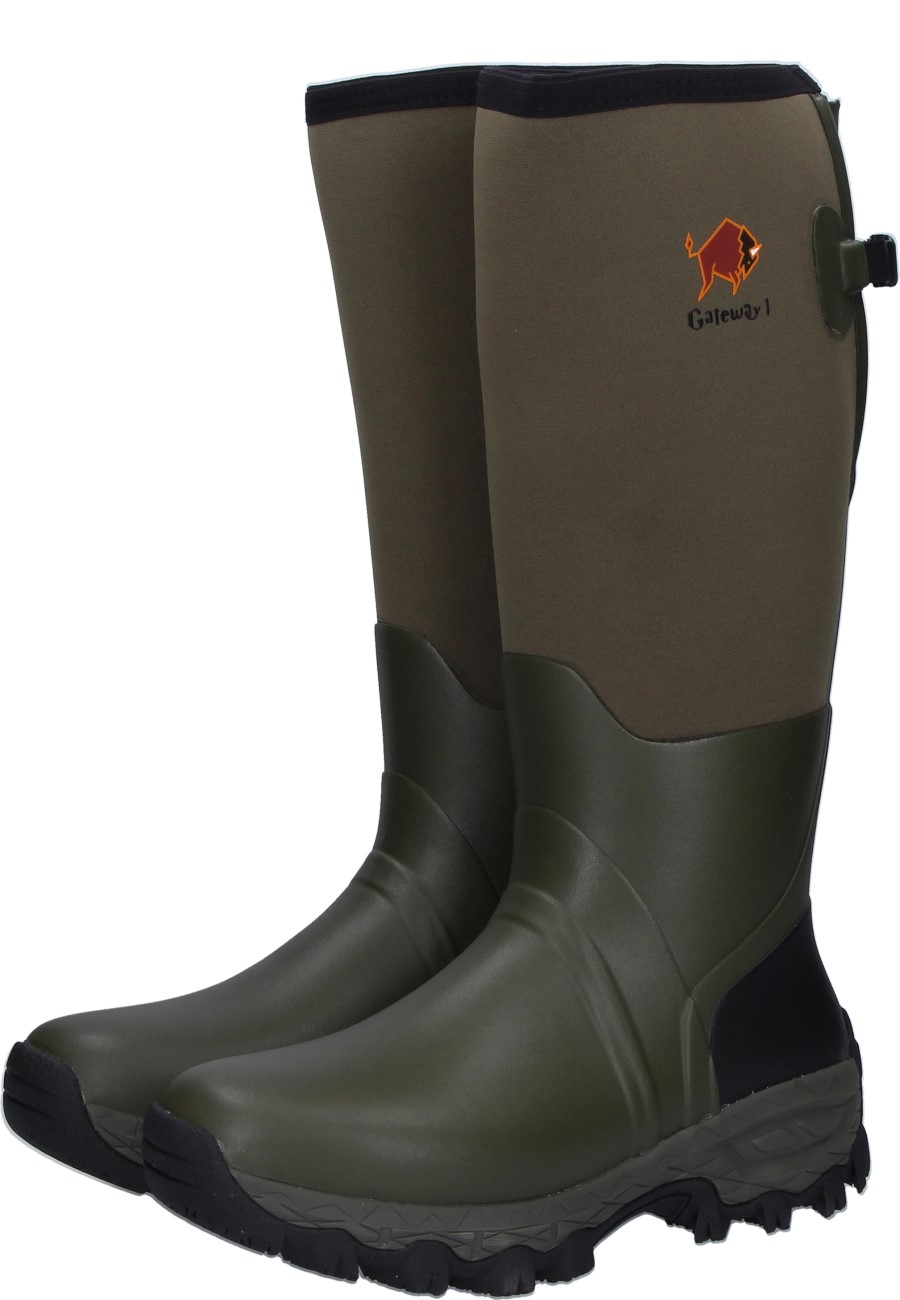 Wellies Gummistiefel Buffalo Trekking Mopshoe WOODWALKER 18- 4MM