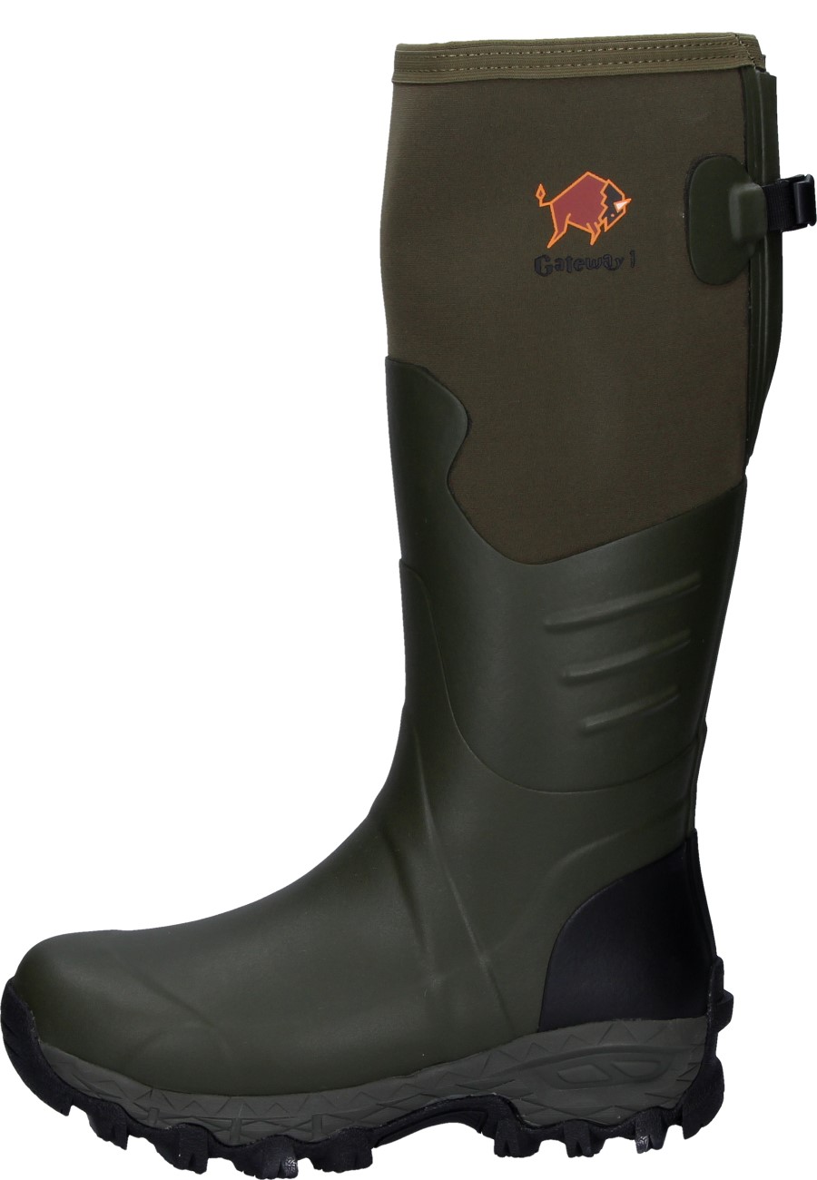 Stivali Da Caccia Unisex Woodwalker 18 4mm | Gomma Impermeabile Con Fibbia