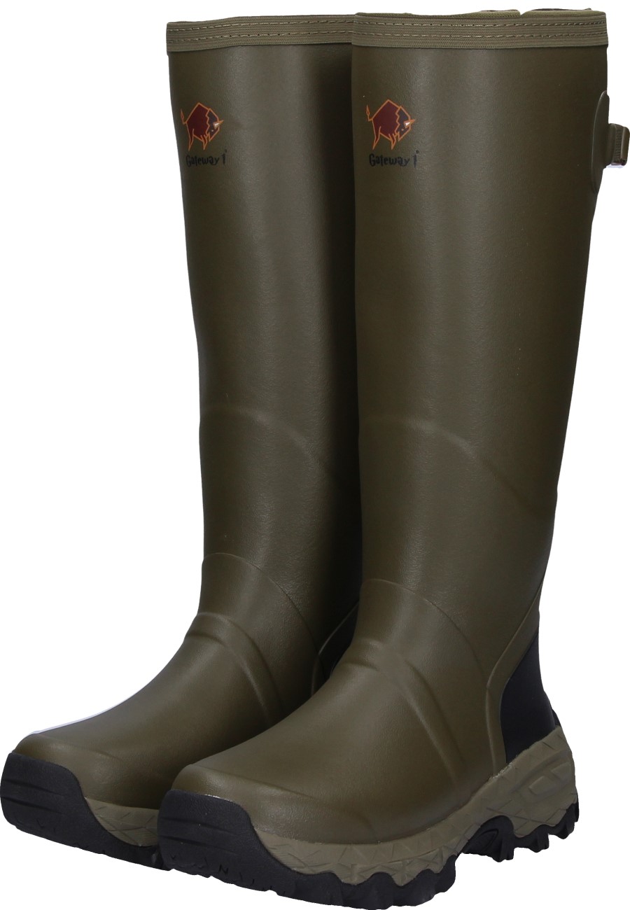 Bottes En Caoutchouc Vintage Pinta Amarela - Chasse Pêche - Pointures 38/39 Ou 40 - Portugal