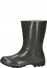 Nora -Iseo green- Short Wellington boots in olive - for work and leisure to EN ISO 20347