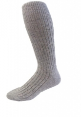 Norwegian Socks in grey by NORDPOL - from Sheep�s Wool/Polyamide/Viscose blend 