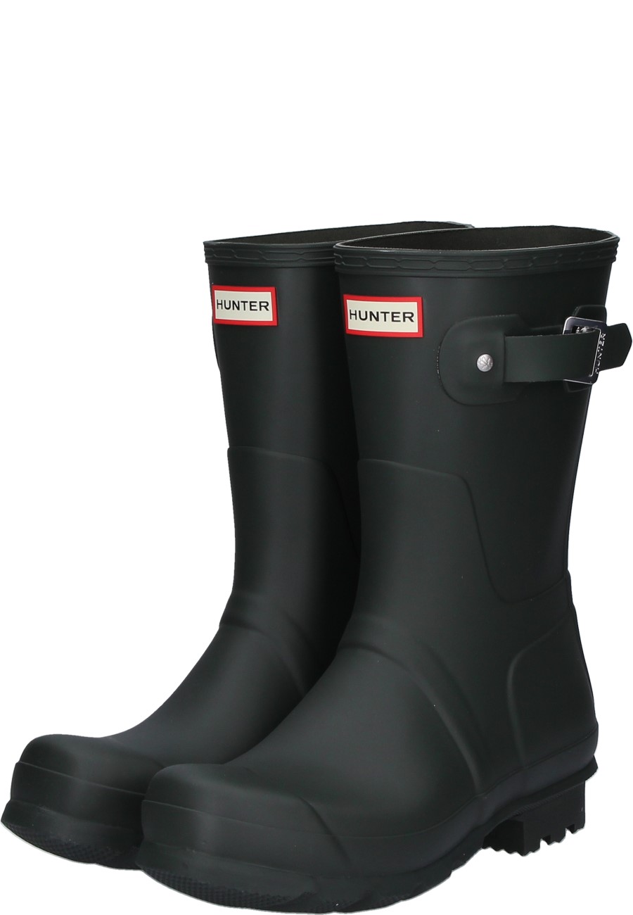 Men's Short Rubber Boots ORIGINAL SHORT DARK OLIVE by Hunter