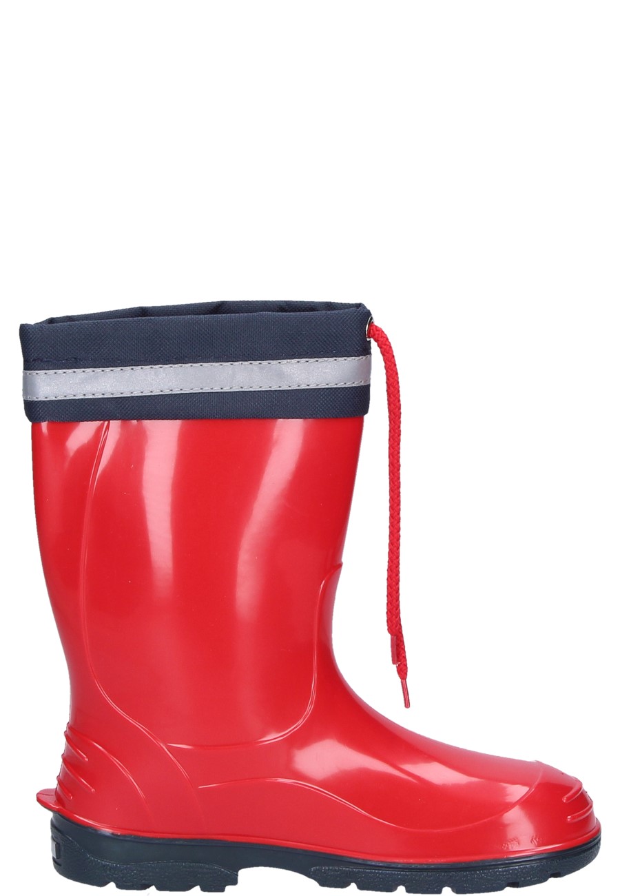 KIM Kids Wellies in red – boots for boys and girls with 3M