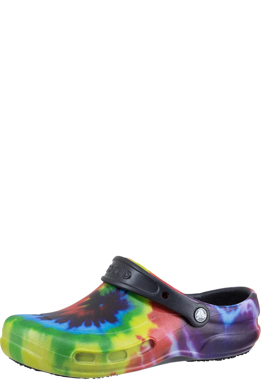 colourful clogs