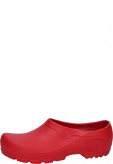 Saliha PU-shoe Multi Clog red