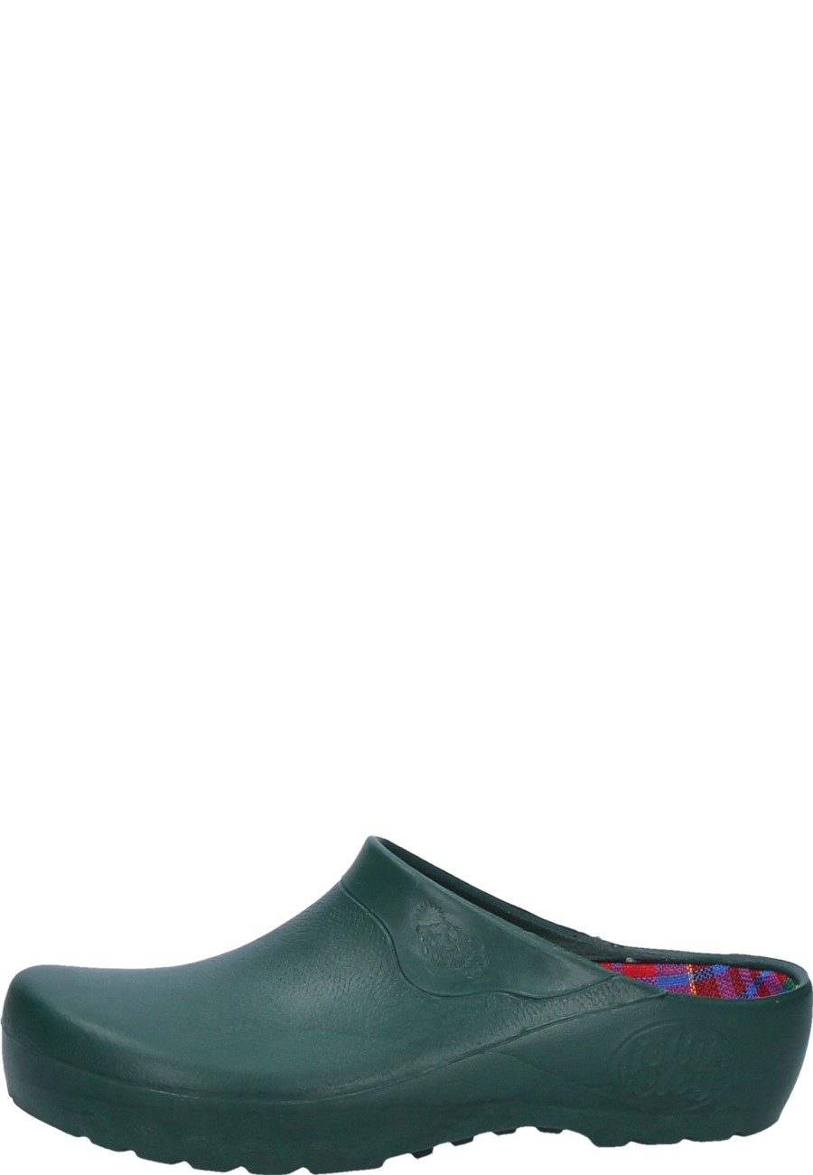 cork footbed clogs