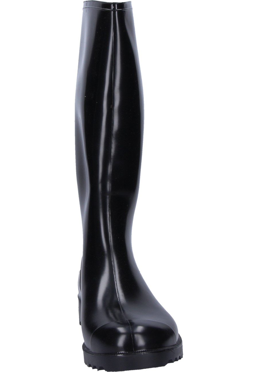 Nora -Anton- Black Unlined Work and Leisure Wellington boots