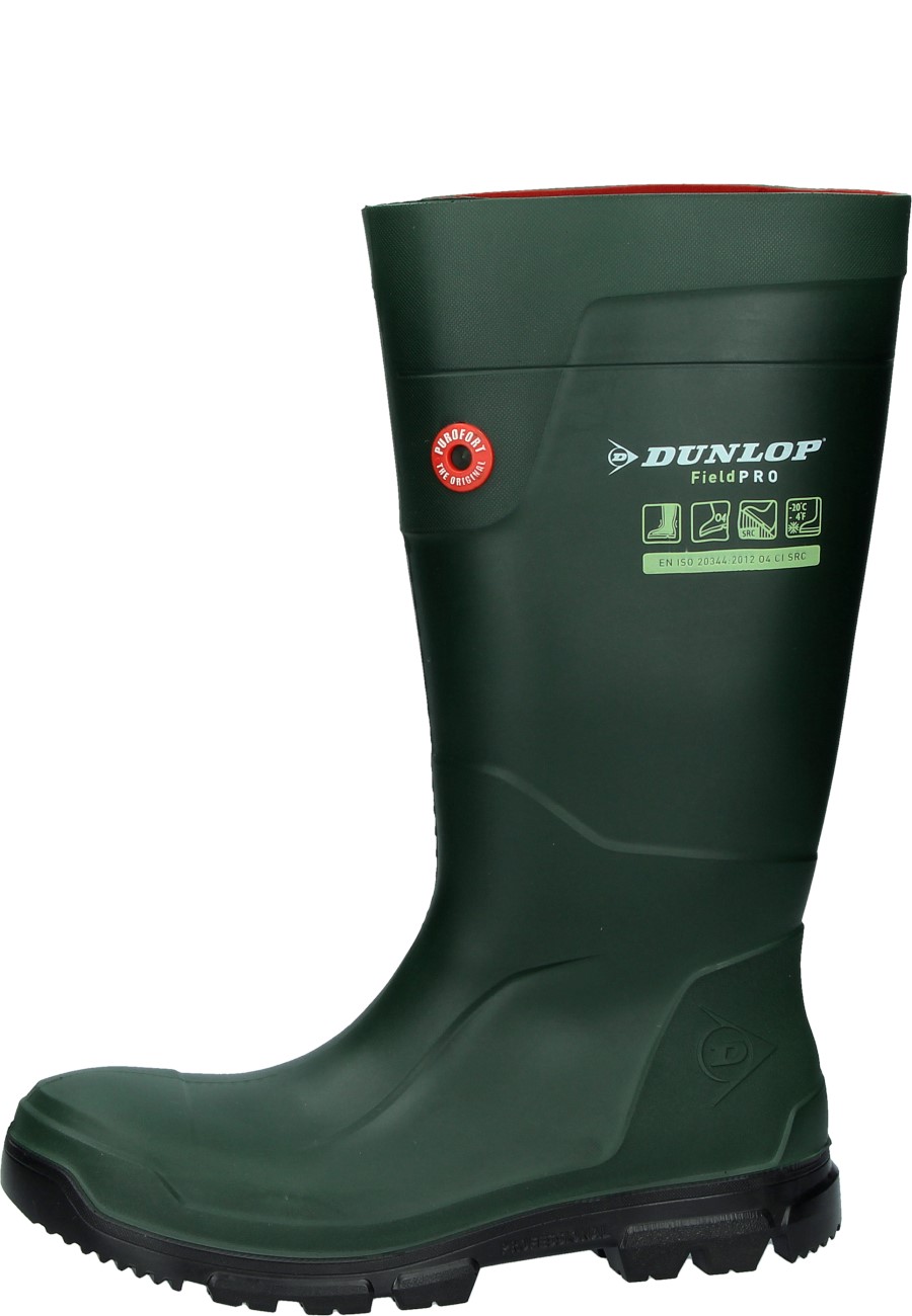 Rubber Boot Dunlop Purofort® FieldPRO Green Without s