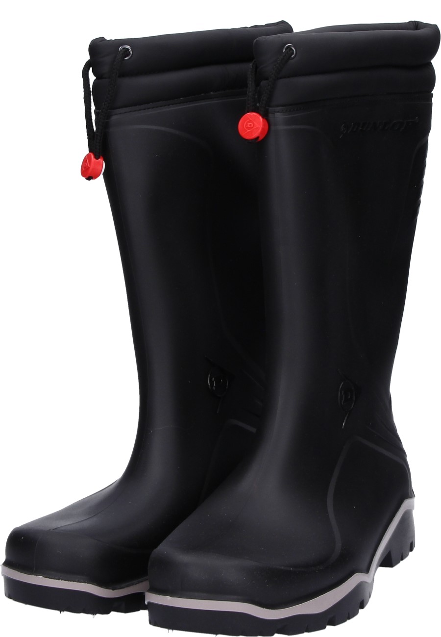 Blizzard black Winter Wellington boots by Dunlop