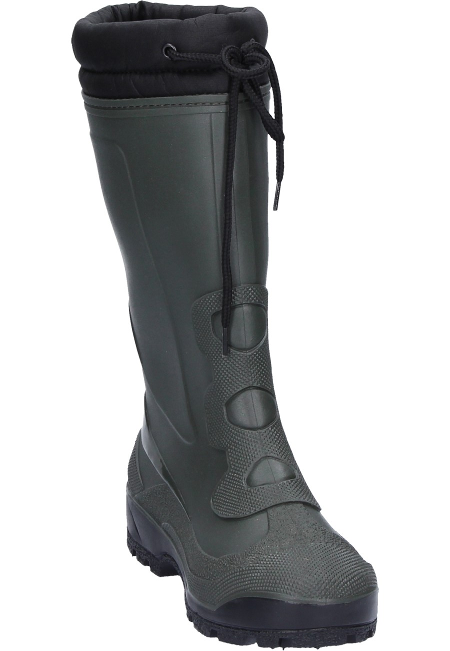men's lined rain boots