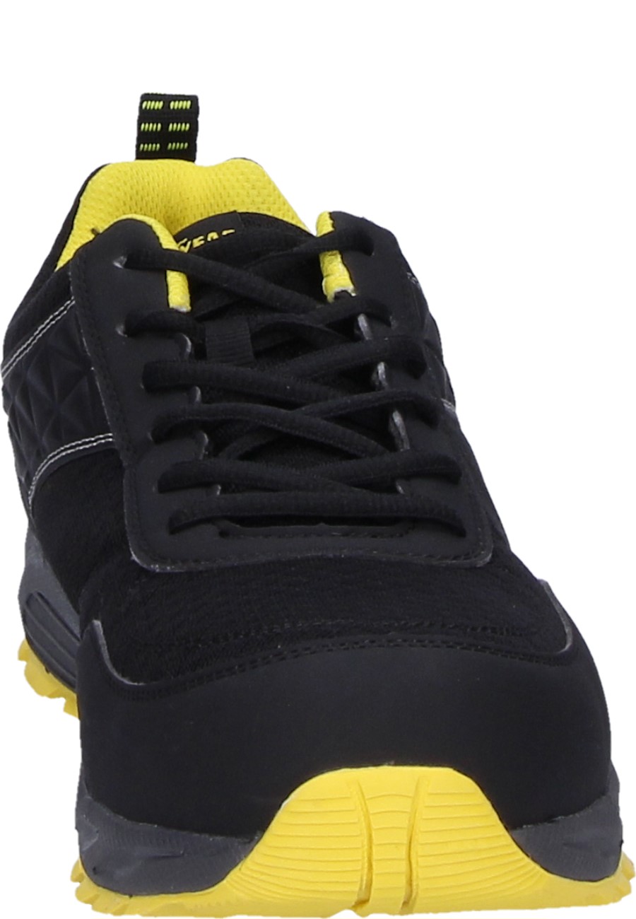 Uvex 1 Stand Loafers S1P 65682 Black, Yellow (65682