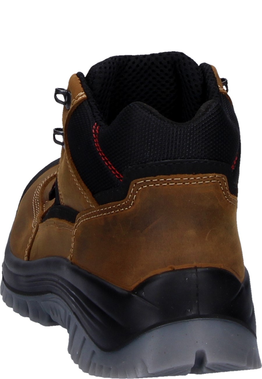 Canadian Line Sherpa brown High Work Shoes a safety shoe to EN ISO