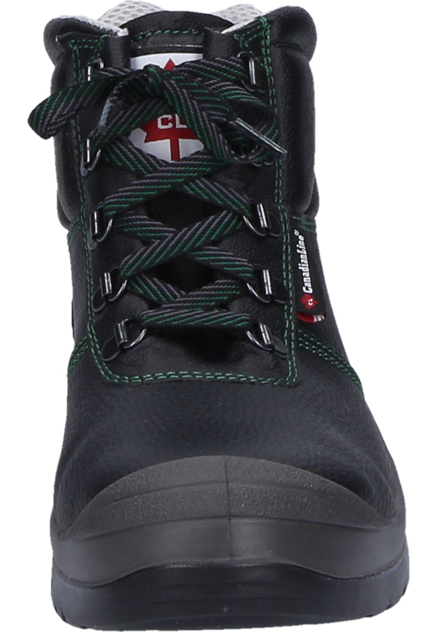 Canadian Line Vega black High Work Shoes a safety shoe to class EN