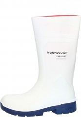 Dunlop PUROFORT Multi Grip Safety white Wellington boots 