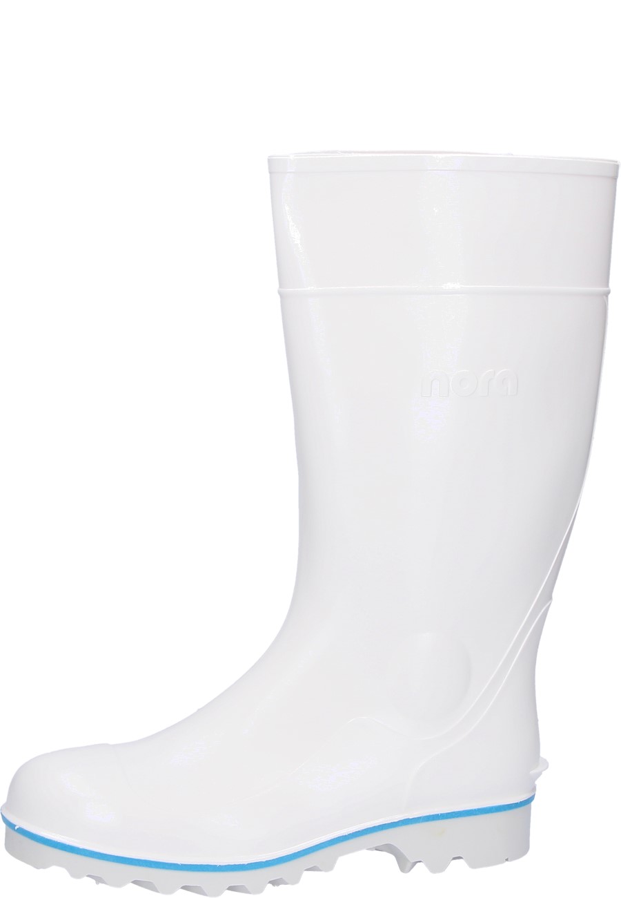 white steel toe boots