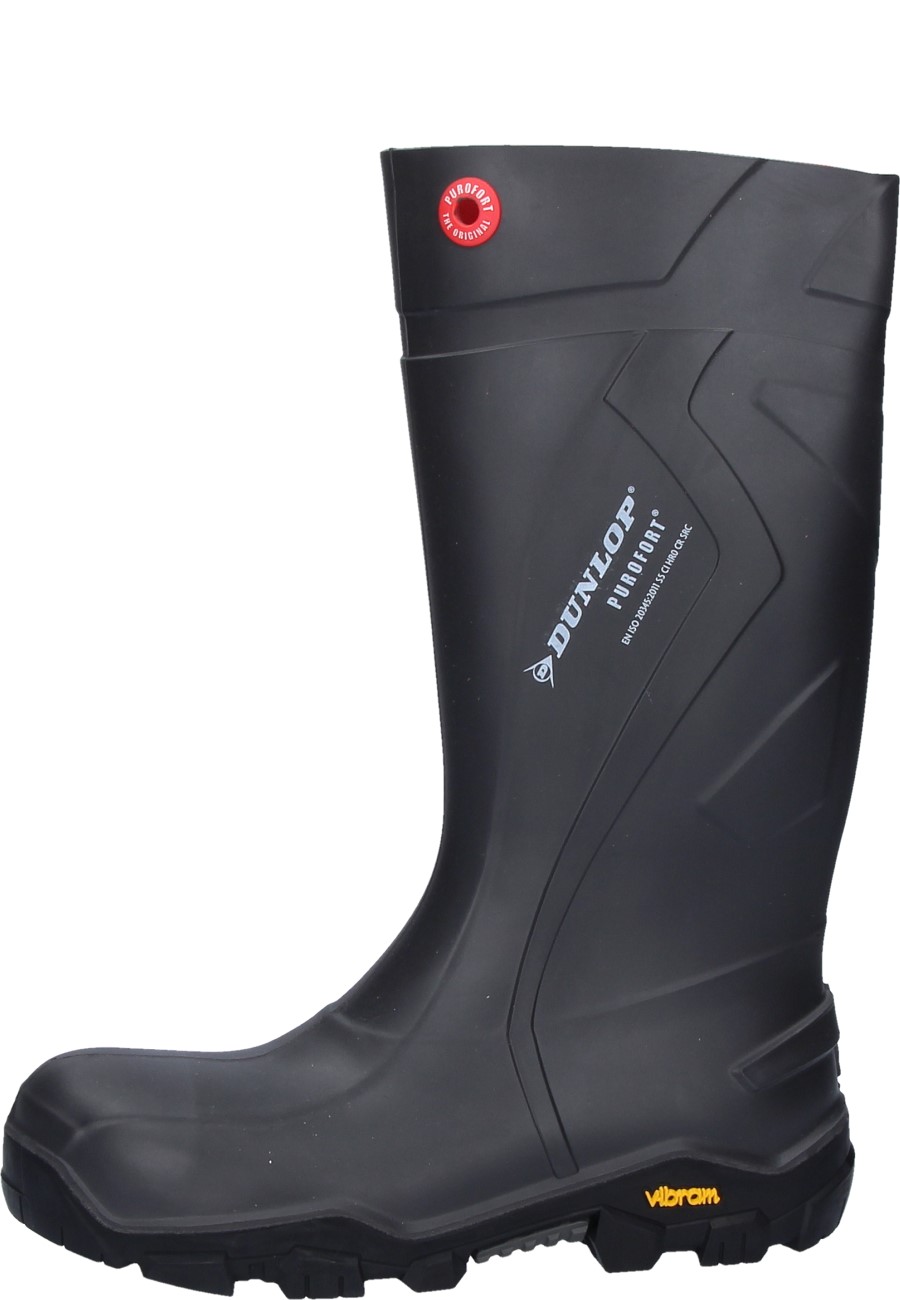 dunlop rubber steel toe boots