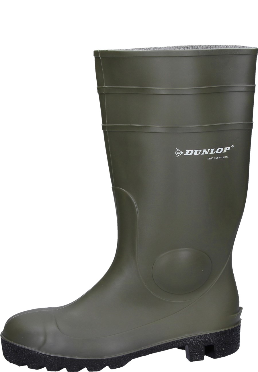 Dunlop -Protomastor Full Safety green- Wellington boots with