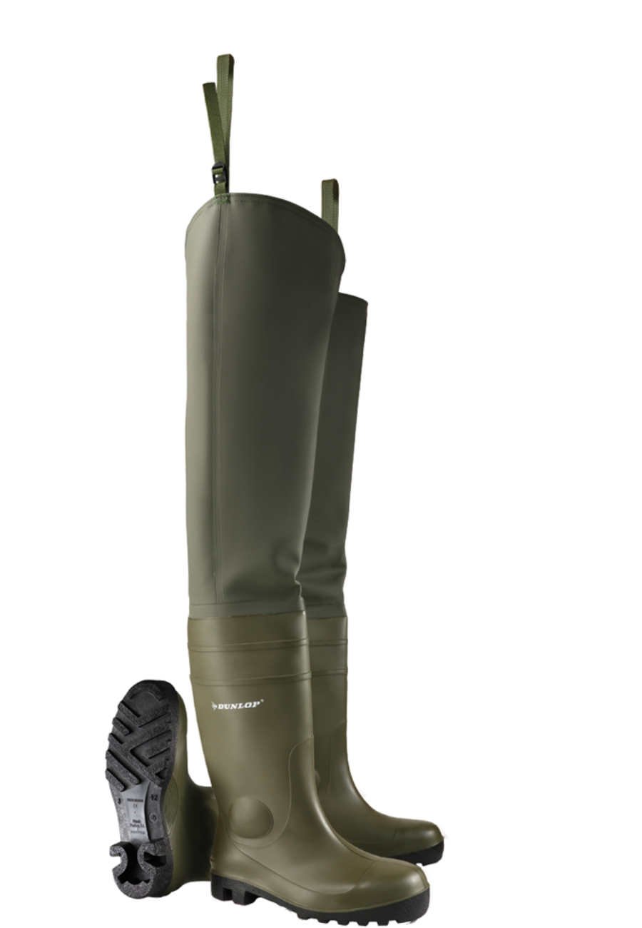 Dunlop Protomastor Waders a Wellington boot with steel toe cap - Main Image