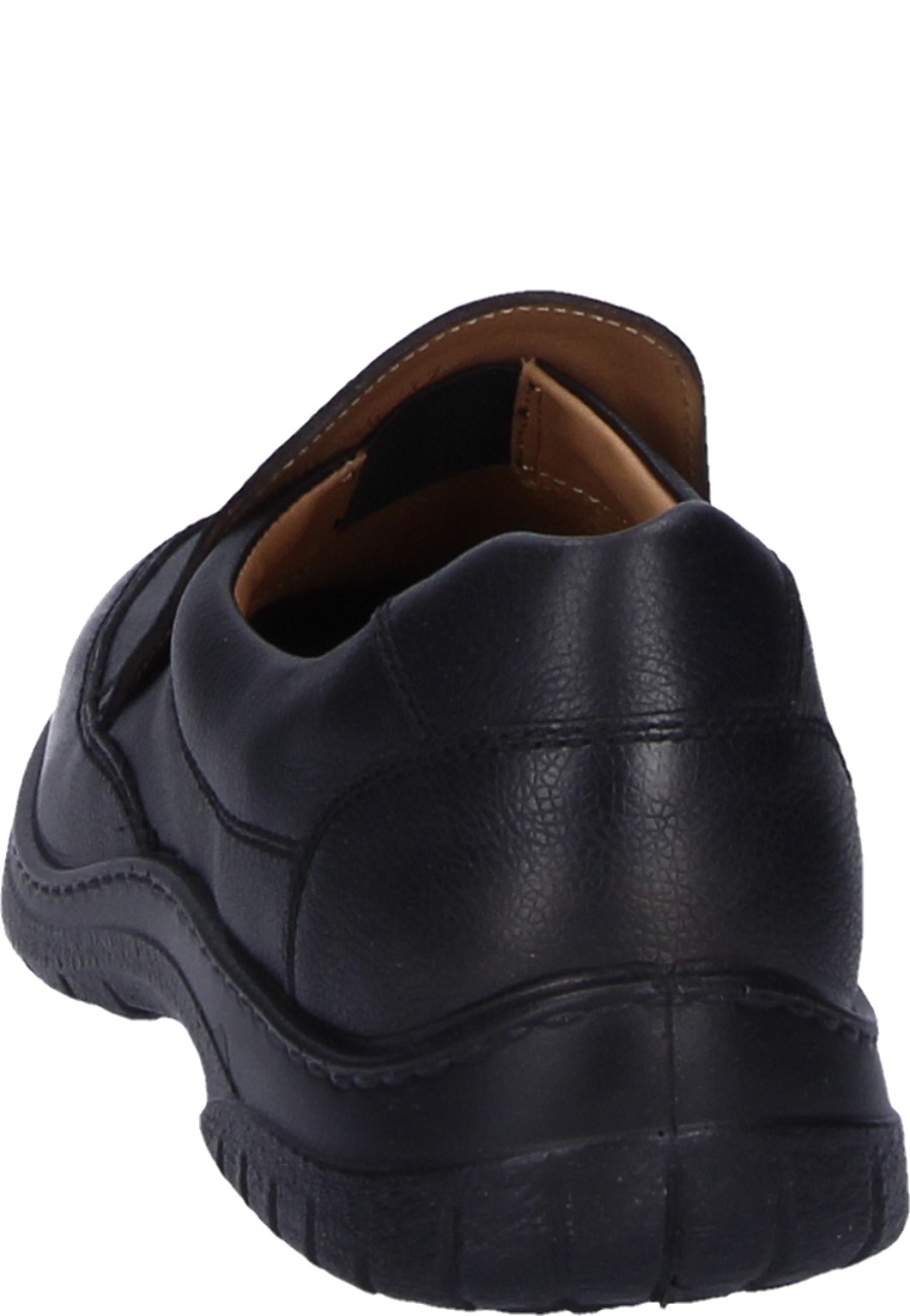 black comfortable slip on shoes