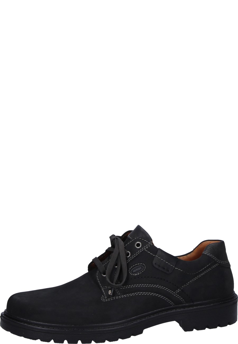 black leisure shoes