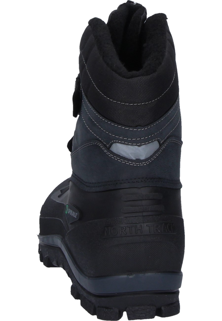 mens waterproof walking boots with velcro fastening