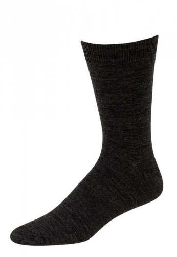 Smooth Knit Socks for Men in black - made of Wool/Polyacrylic/Polyamide ...