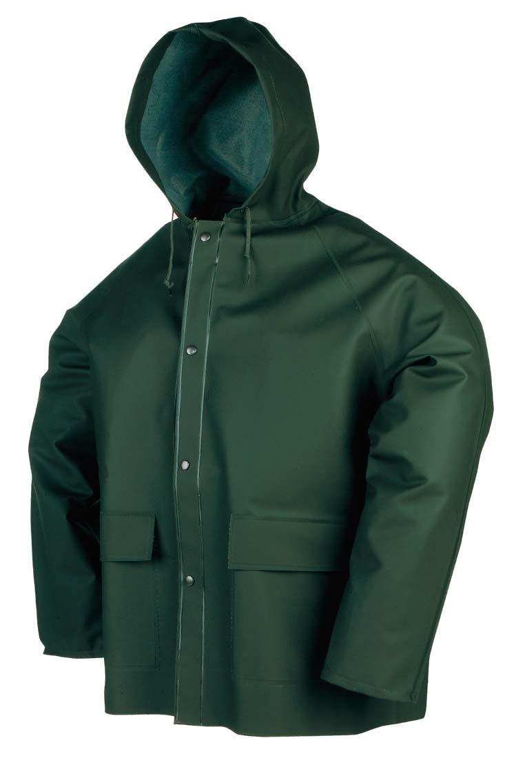 Flexothane Waterproof Rain Jacket in olive