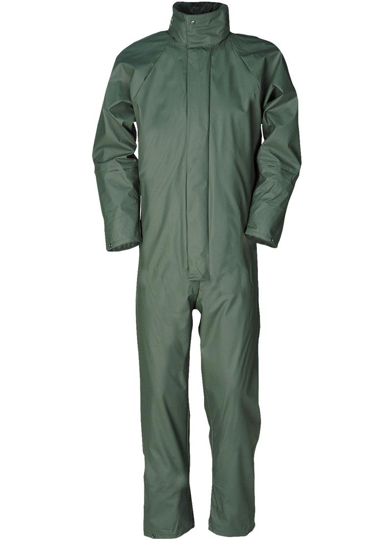 Flexothane Waterproof Coverall in olive