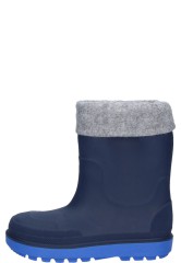 Playshoes children's rubber boot darkblue | With removable lining 