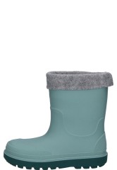 Playshoes children's rubber boot turquoise | With removable lining