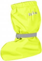 Playshoes lined rain booties dark neon yellow for toddlers