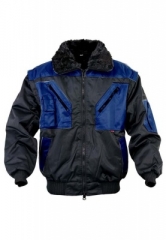 Pilot Jacket in marine/royal - a two-tone jacket for wo Pilot Jacket in marine/royal - a two-tone jacket for wo