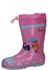 Kids Rubber Boots Maus & Elefant Pink by Playshoes Kids Rubber Boots Maus & Elefant Pink by Playshoes